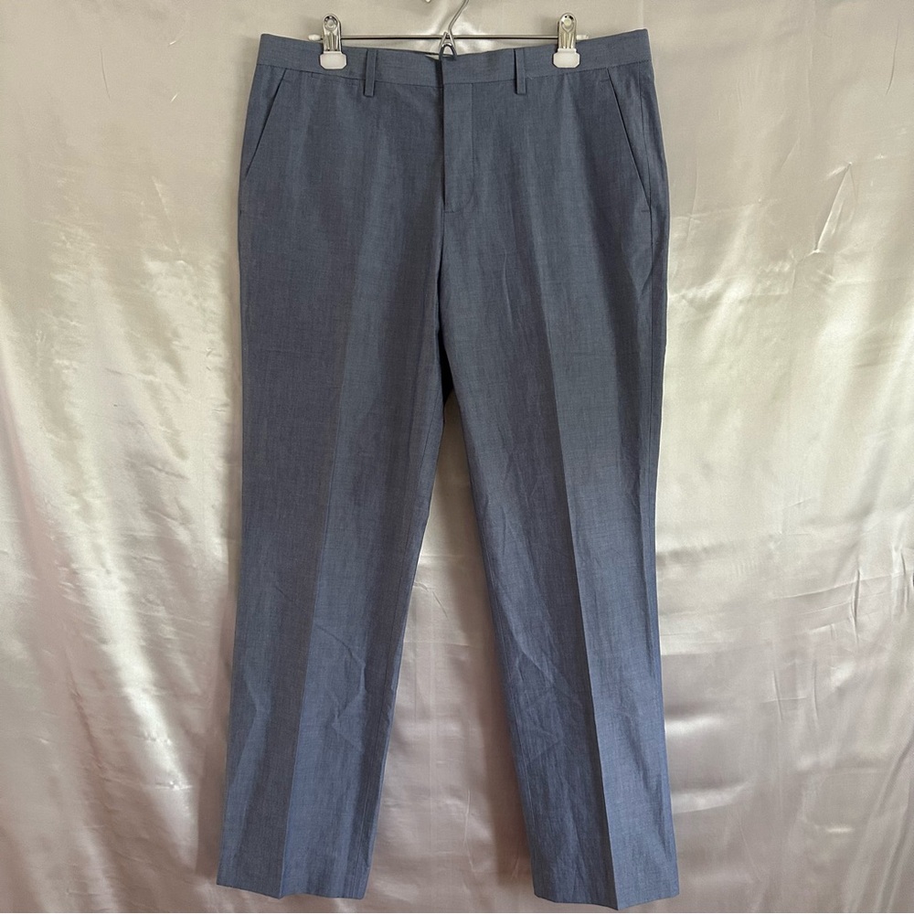 Express Photographer Chino Pants Mens 34x32 Blue Cotton